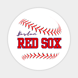 boston red sox baseball Magnet